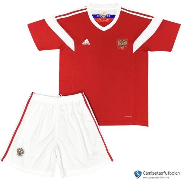 Camiseta Seleccion Rusia Niño Primera equipo 2018